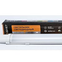 Светильник светодиодный линейный iSvet LVO 101 220В 20Вт 1650Лм 6000К IP65 623х55х30мм картинка 